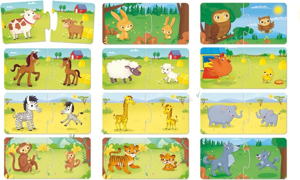 Lisciani Baby Memo Animals