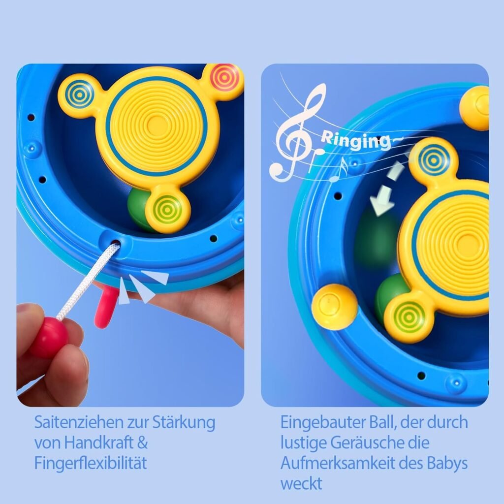 Montessori-Spielzeug für 1-jährige Jungen und Mädchen 