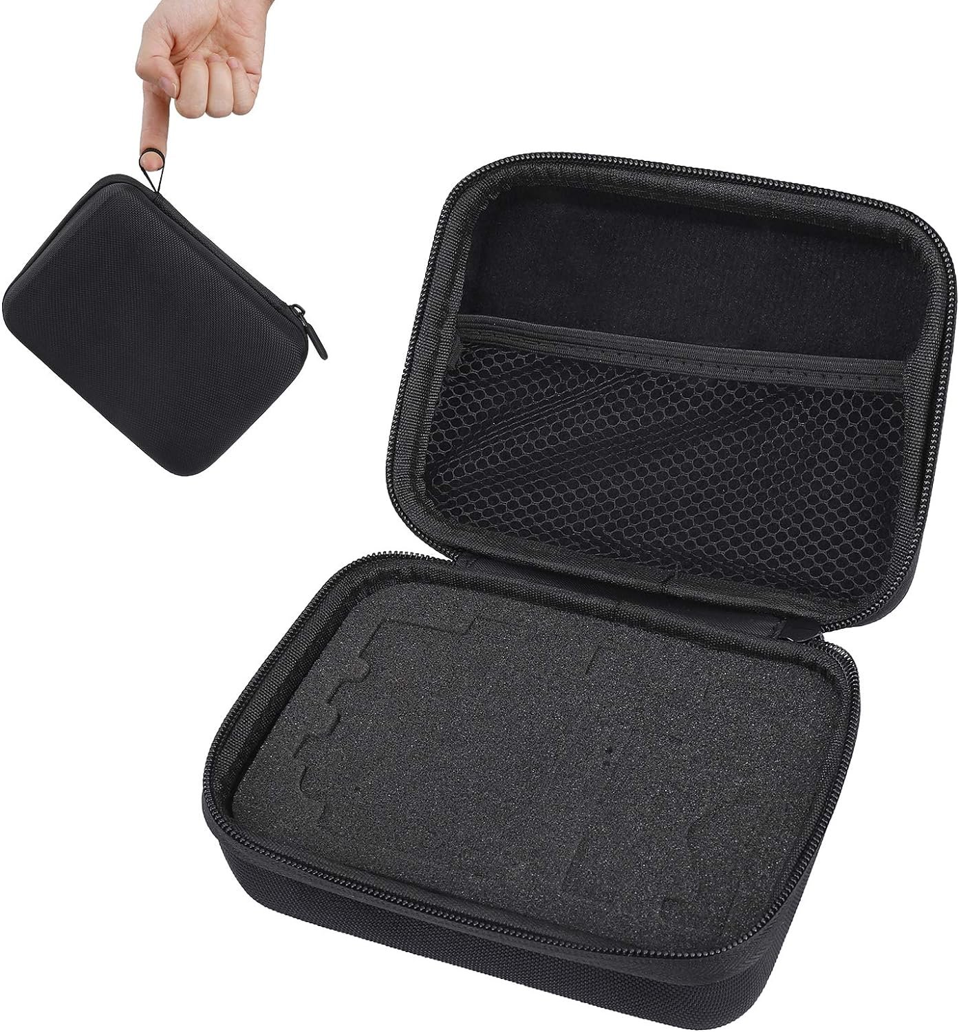 Camera Accessories Bag Carry Bag Compatible with Gopro Hero 12 10 9 8 7 6 5 Akaso Apeman Xiaomi Yi and More Black Small Size