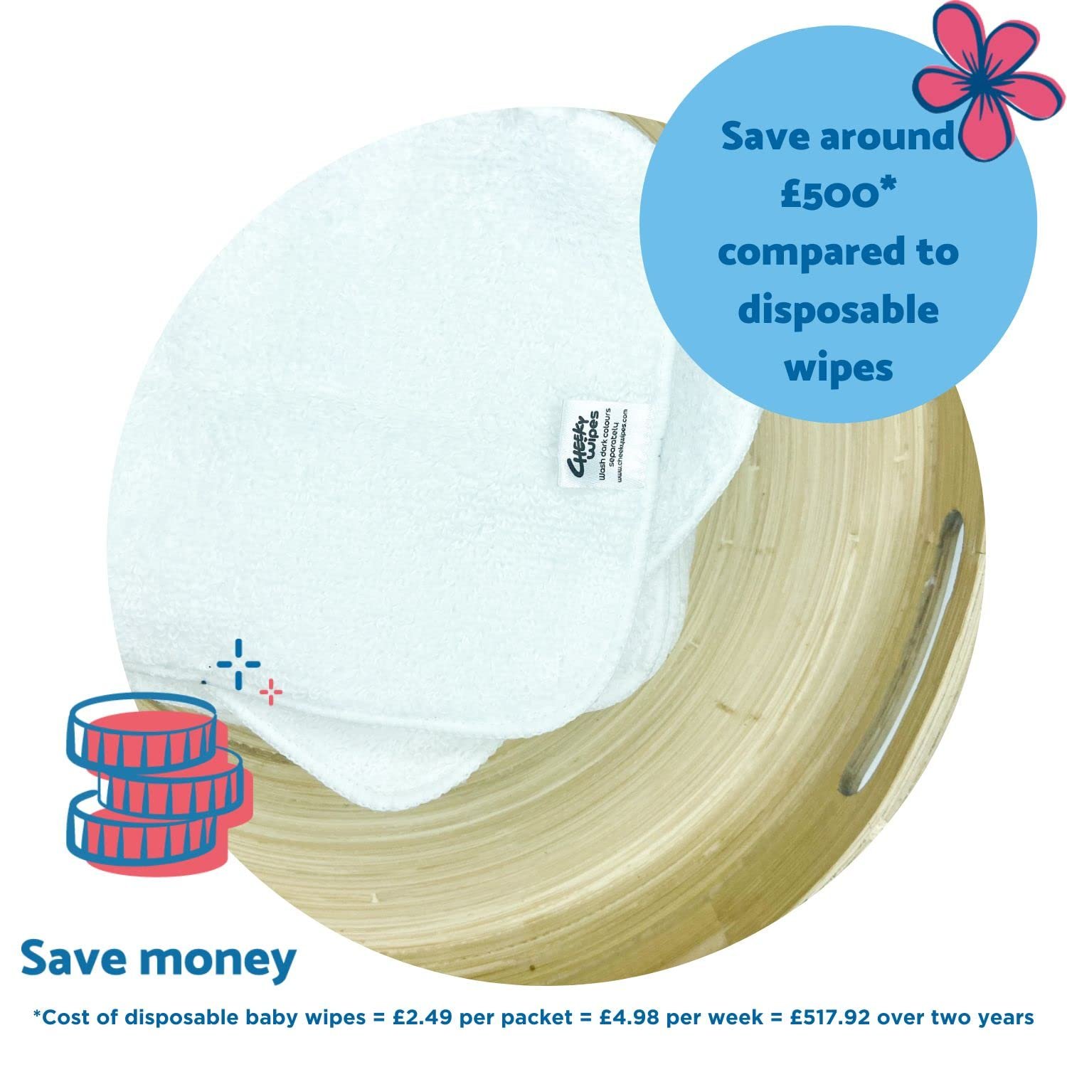 Cheeky Wipes 25 x Terry Baby Tücher Bewertung