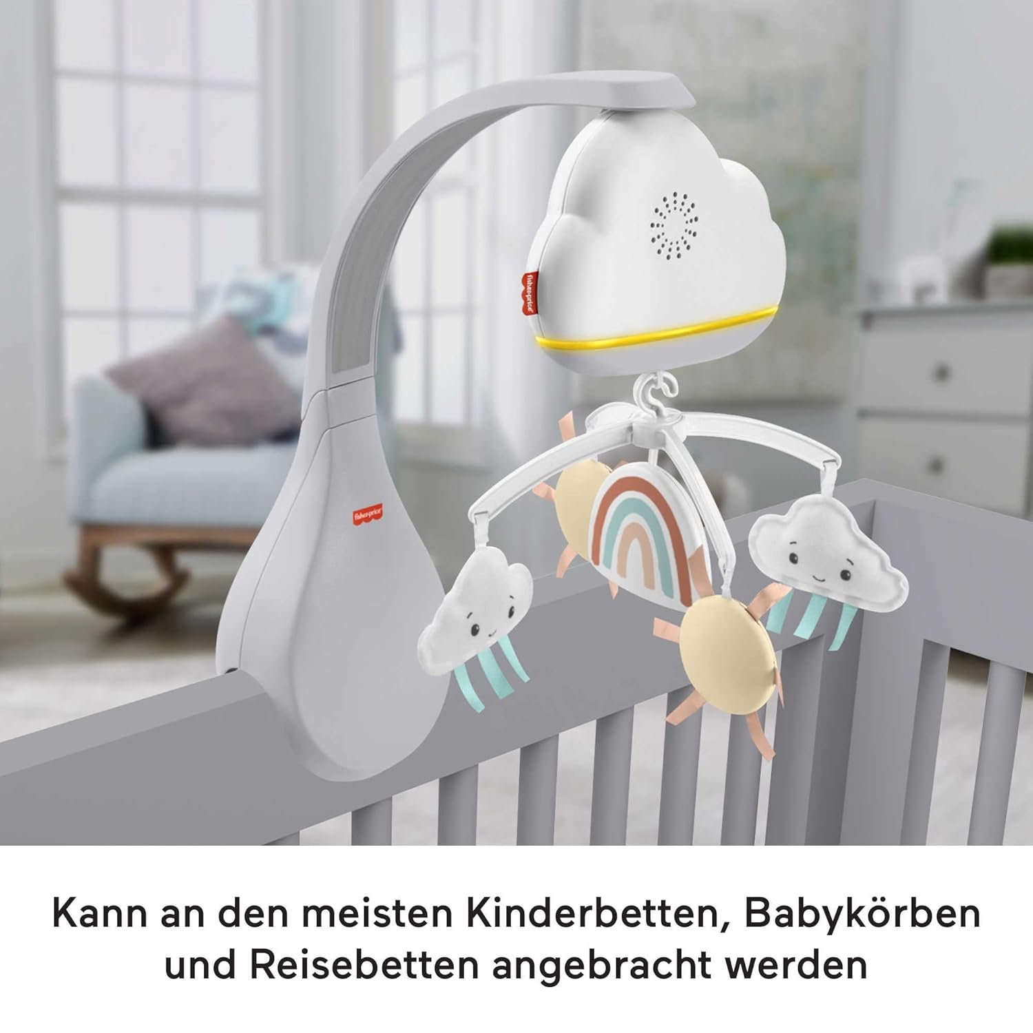 Regenbogen-Mobile für Babybett