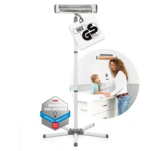 Wickeltischlampe für Babys im kompakten Design