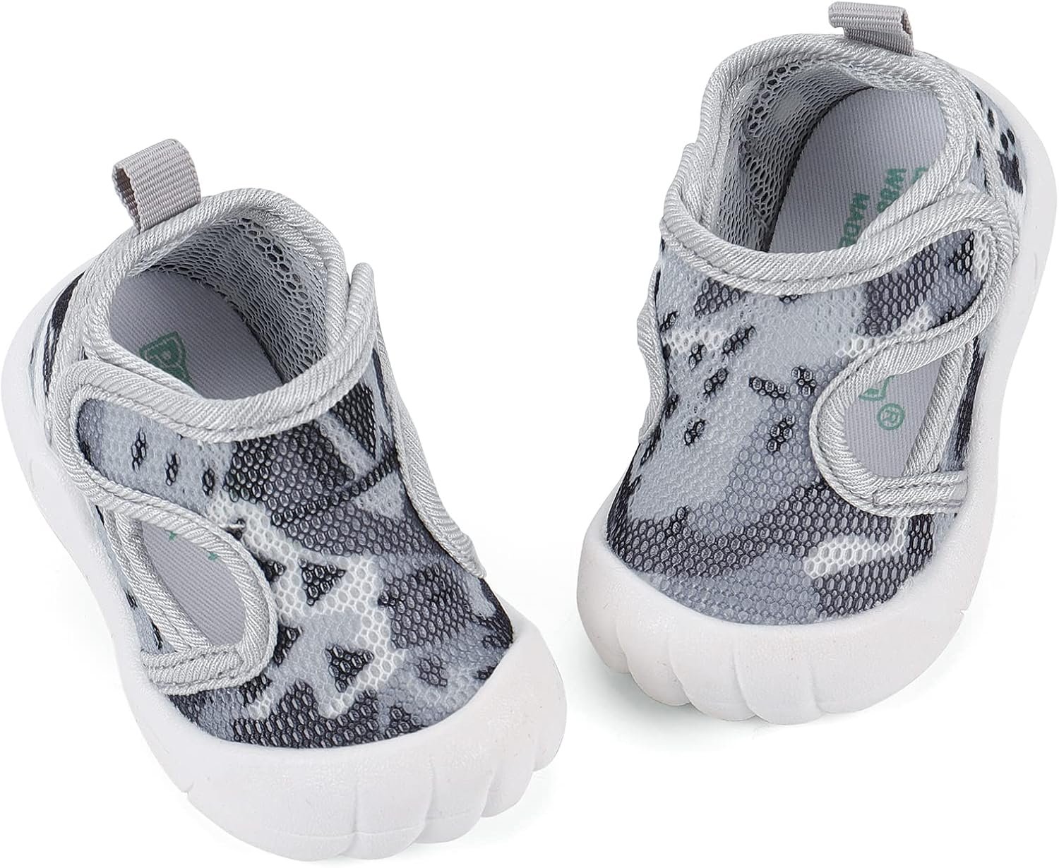 LACOFIA Baby First Walking Shoes Unisex First Baby Shoes Toddler Mesh Trainers Non-Slip Breathable Trainers